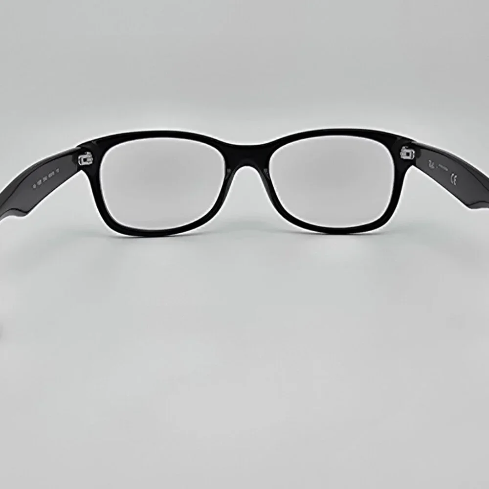 Ray-Ban RB1528 3542 New Wayfarer Junior Polished Black Kid Eyeglasses Frame 48mm